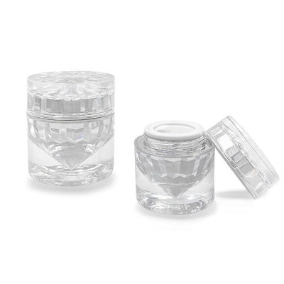 15g 30g kozmetik ambalaj kavanozu iki boyutlu hava içermeyen plastik krem kavanozu