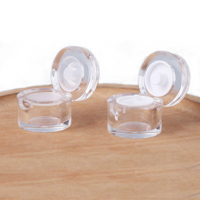 Güçlü PMMA Açık Kozmetik Kavanozlar 36×30mm Eko Dost Kozmetik Kavanozlar
