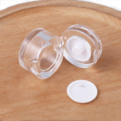 Güçlü PMMA Açık Kozmetik Kavanozlar 36×30mm Eko Dost Kozmetik Kavanozlar
