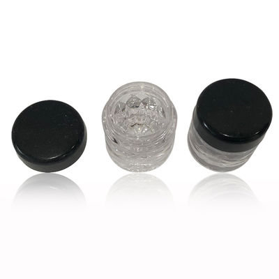 Mini Glitter Kozmetik Ambalaj Kavanozu Seyahat Ya da Örnek dökülme Kanıtı