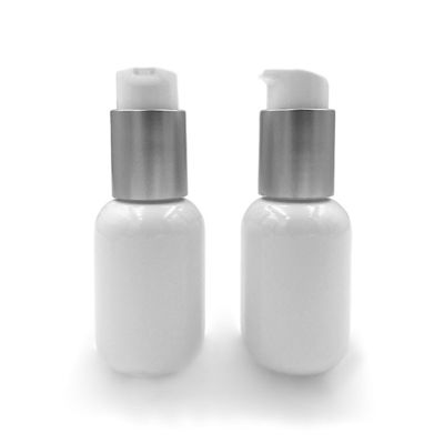Şık 45ml PET/PP Beyaz Kozmetik Şişe Kozmetik Serum Şişeleri