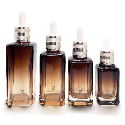 Mükemmel 30ml 50ml Boş Önemli Yağ Şişeleri Cam Kozmetik Damla Şişe