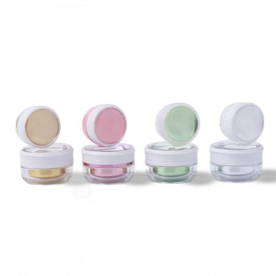 Glitter Boş Kozmetik Ambalaj Kavanozu 36×27mm Eko Dost Geri Dönüştürülebilir