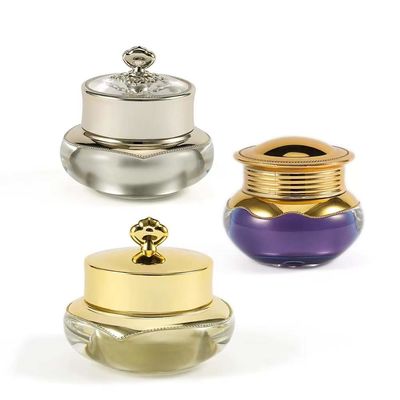 Özel Kapağı PMMA Küçük Kozmetik Paketleme Kavanozu 30ml-500ml