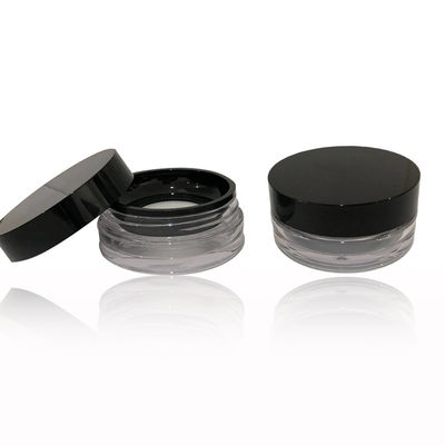 Özel 8g açık plastik boş gevşek toz kazası 32.8*68.4mm