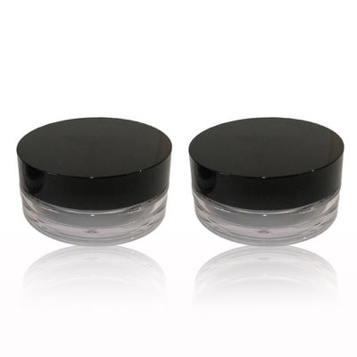 Özel 8g açık plastik boş gevşek toz kazası 32.8*68.4mm