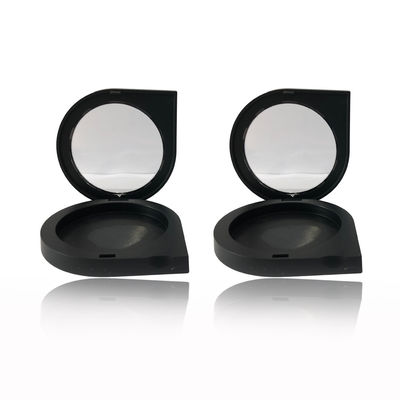 39mm/27mm Pan yuvarlak, boş, kompakt toz kazası, ayna ile hafif