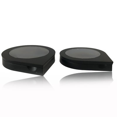39mm/27mm Pan yuvarlak, boş, kompakt toz kazası, ayna ile hafif