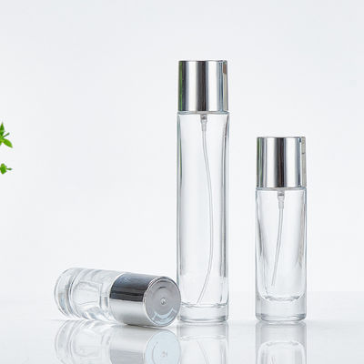 Çözünür Cam Temel Şişe Vuruş Kapaklı 100ml Yuvarlak Şekil Basit Tasarım