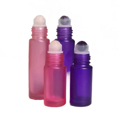 5 ml 10 ml yuvarlak saydam kozmetik ambalaj şişesi cilt bakım kremi için