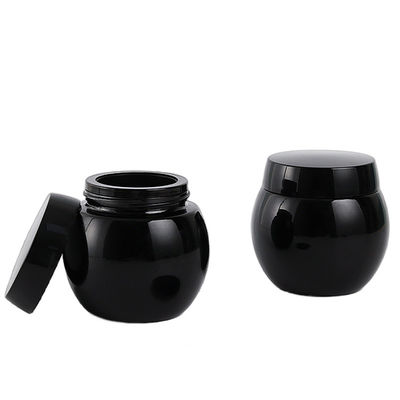 Lüks Cam Temel Şişe Özel Logo Vuruş Kapak 50g/100g Kapasite