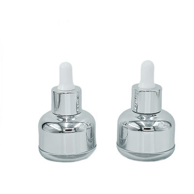 Drop Resistant Glass Kozmetik Ambalaj Şişe 50g 60g Silk Screen Baskı ile