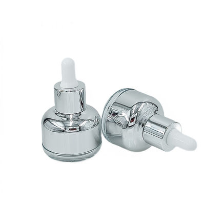 Drop Resistant Glass Kozmetik Ambalaj Şişe 50g 60g Silk Screen Baskı ile