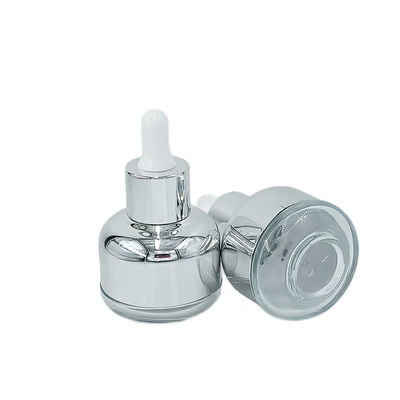 Drop Resistant Glass Kozmetik Ambalaj Şişe 50g 60g Silk Screen Baskı ile