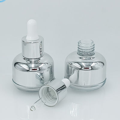 Drop Resistant Glass Kozmetik Ambalaj Şişe 50g 60g Silk Screen Baskı ile