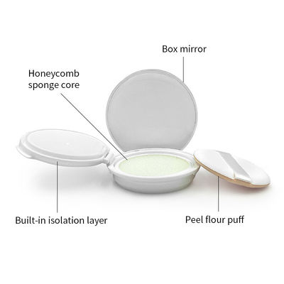 Yeniden doldurulabilir Snap Closure Compact Powder için Boş Yastık Temel Kasa